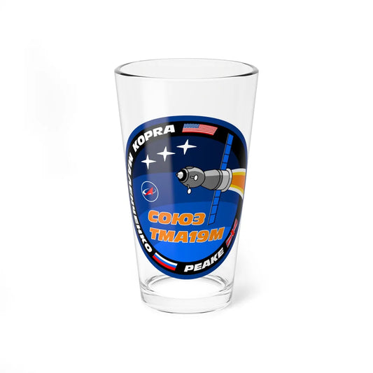 Soyuz TMA-19M (Soyuz Space Programme) Pint Glass 16oz 16oz - Go Mug Yourself