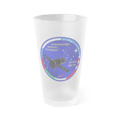 Soyuz TMA-20 (Soyuz Space Programme) Frosted Pint Glass 16oz Default Title - Go Mug Yourself