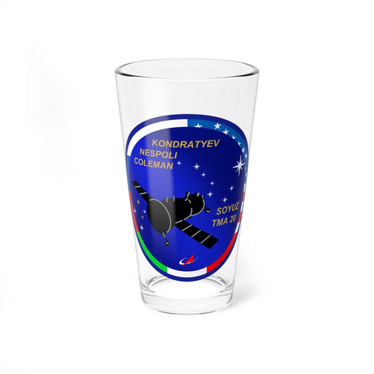 Soyuz TMA-20 (Soyuz Space Programme) Pint Glass 16oz 16oz - Go Mug Yourself