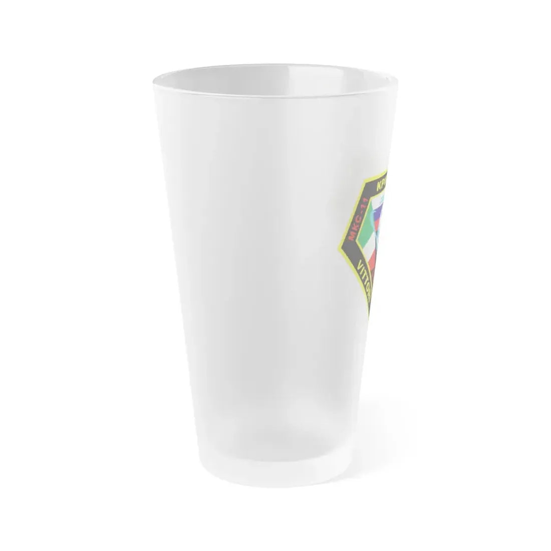 Soyuz TMA-6 (Soyuz Space Programme) Frosted Pint Glass 16oz - Go Mug Yourself