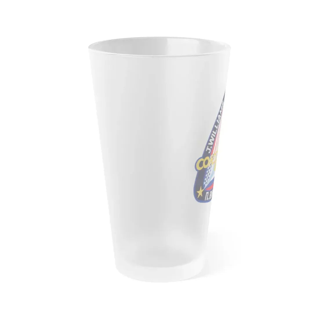Soyuz TMA-8 (Soyuz Space Programme) Frosted Pint Glass 16oz - Go Mug Yourself