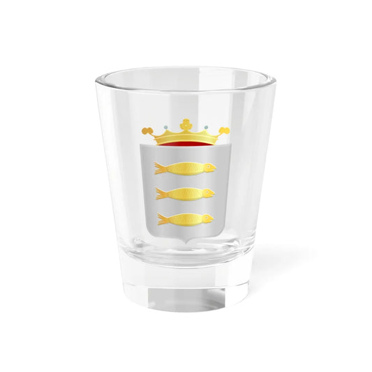 Spaarndam wapen (Netherlands) (Coat of Arms) Shot Glass 1.5oz 1.5oz - Go Mug Yourself