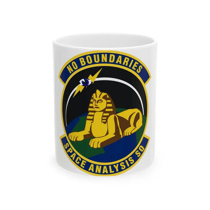 Space Analysis Squadron (U.S. Air Force) White Coffee Mug 11oz - Go Mug Yourself