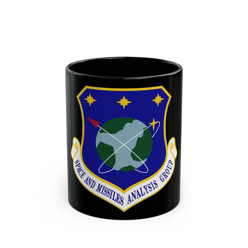 Space and Missiles Analysis Group (U.S. Air Force) Black Coffee Mug-11oz-Go Mug Yourself