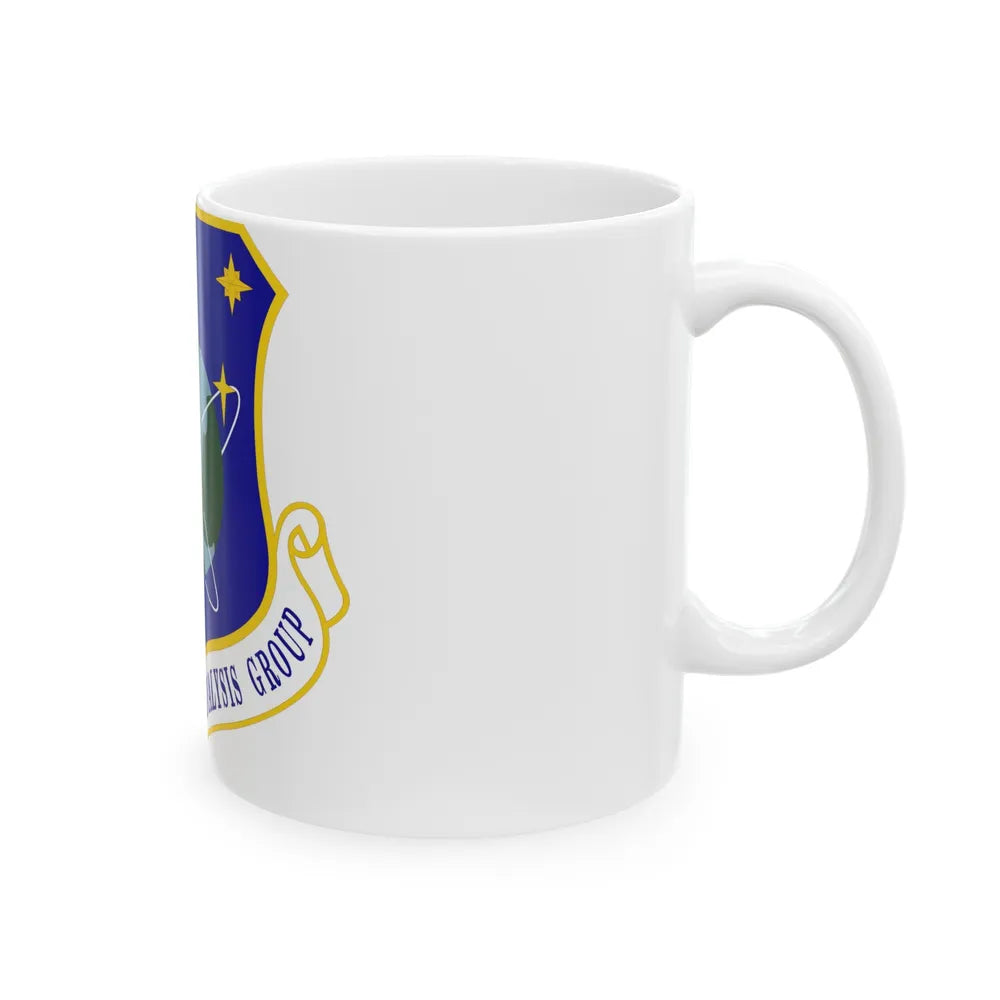 Space and Missiles Analysis Group (U.S. Air Force) White Coffee Mug-Go Mug Yourself