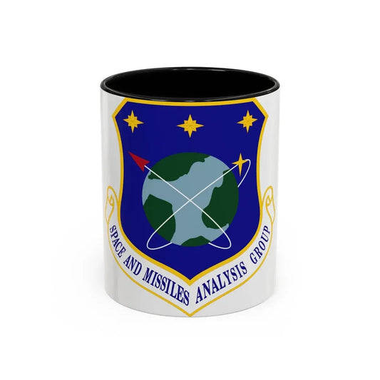 Space and Missiles Analysis Group (U.S. Air Force) Accent Coffee Mug 11oz Black - Go Mug Yourself