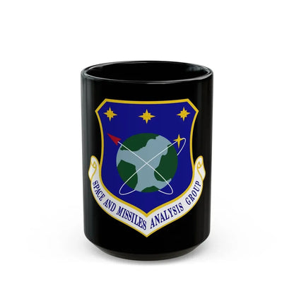 Space and Missiles Analysis Group (U.S. Air Force) Black Coffee Mug 15oz - Go Mug Yourself