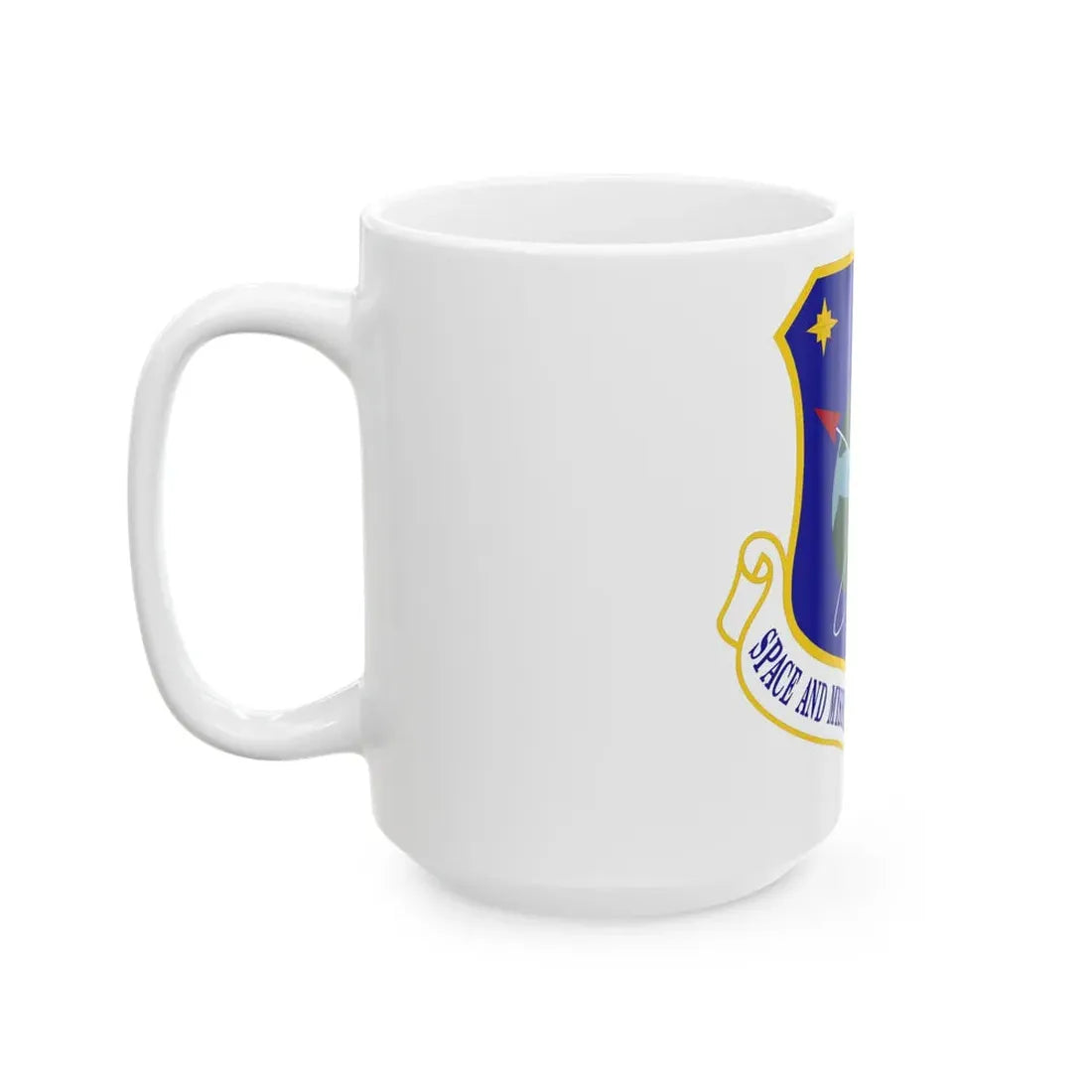 Space and Missiles Analysis Group (U.S. Air Force) White Coffee Mug - Go Mug Yourself