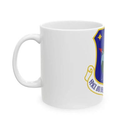 Space and Missiles Analysis Group (U.S. Air Force) White Coffee Mug - Go Mug Yourself