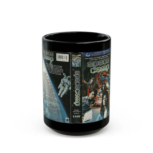 SPACE CAMP (VHS COVER) - Black Coffee Mug 15oz - Go Mug Yourself