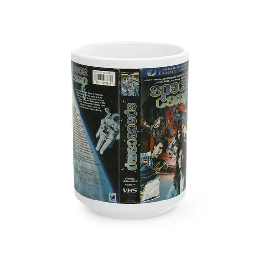 SPACE CAMP (VHS COVER) - White Coffee Mug 15oz - Go Mug Yourself