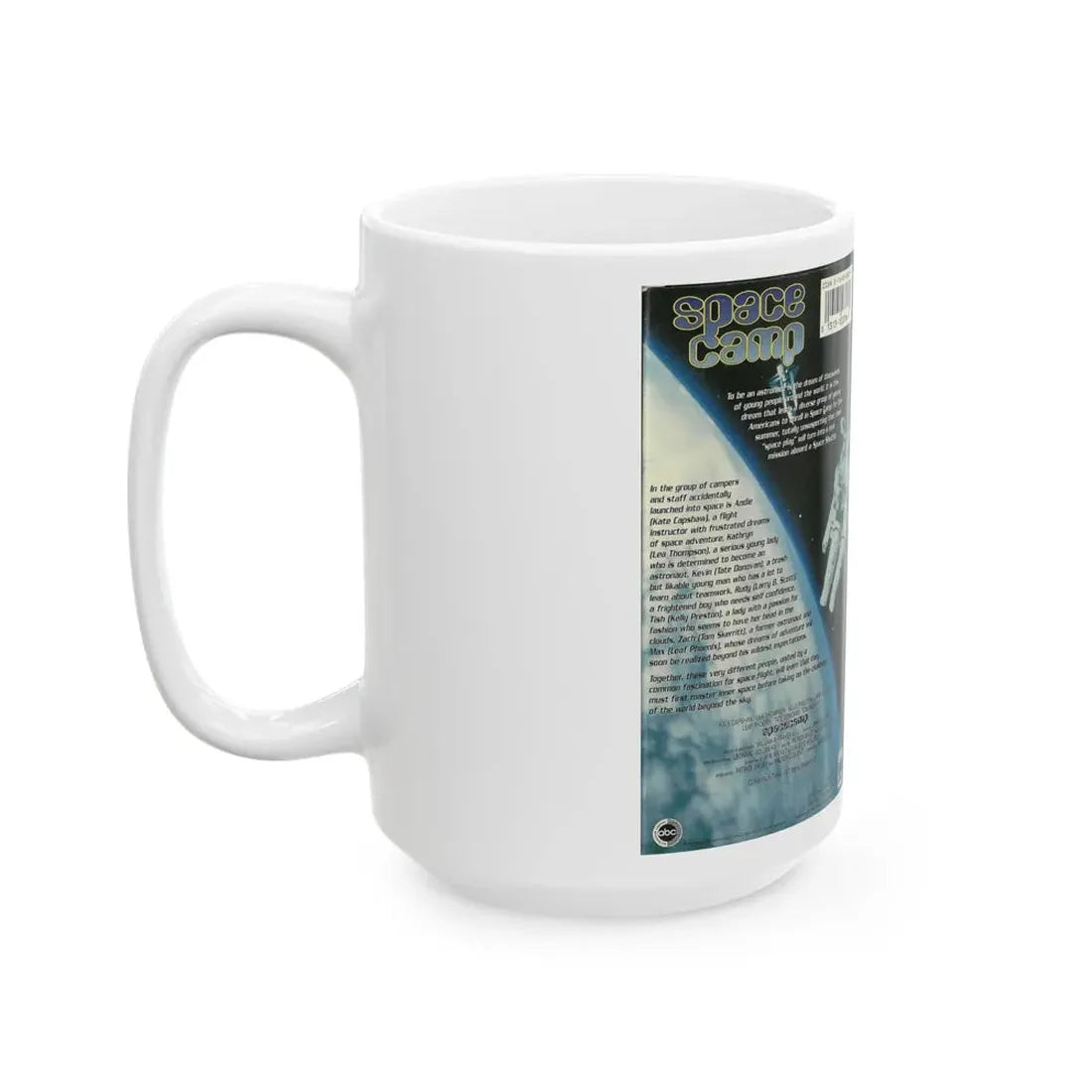 SPACE CAMP (VHS COVER) - White Coffee Mug - Go Mug Yourself