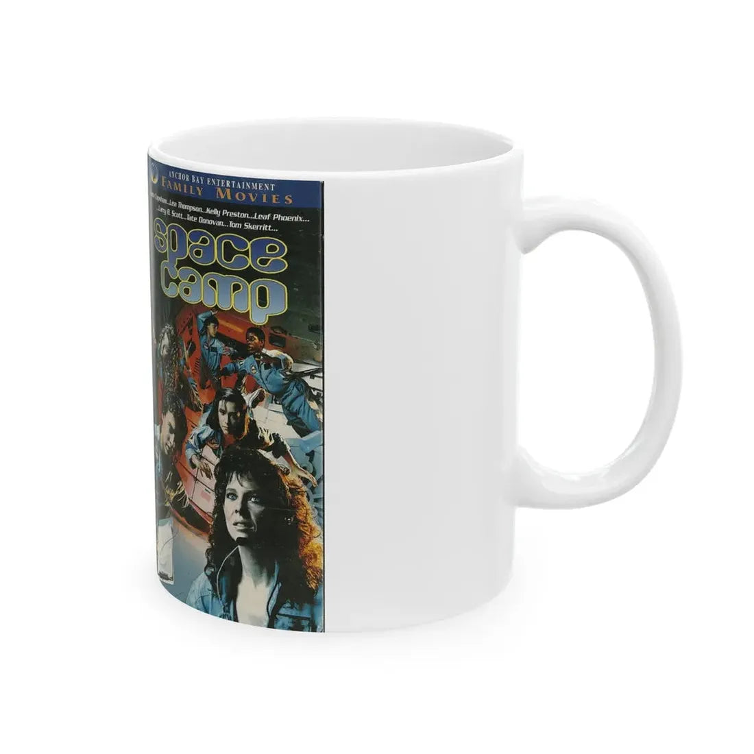 SPACE CAMP (VHS COVER) - White Coffee Mug - Go Mug Yourself