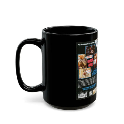 SPACE CASE BET AND TEDS GALACTIC ADVENTURE (VHS COVER) - Black Coffee Mug - Go Mug Yourself