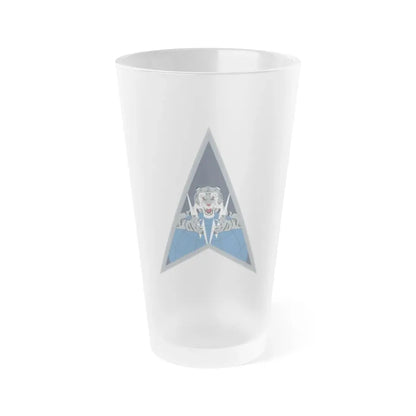 Space Delta 5 (U.S. Space Force) Frosted Pint Glass 16oz Default Title - Go Mug Yourself