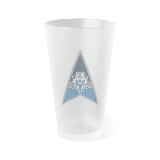 Space Delta 5 (U.S. Space Force) Frosted Pint Glass 16oz Default Title - Go Mug Yourself