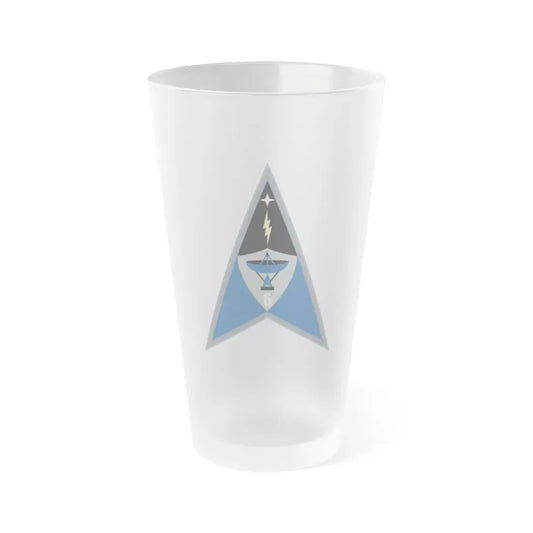 Space Delta 6 (U.S. Space Force) Frosted Pint Glass 16oz Default Title - Go Mug Yourself