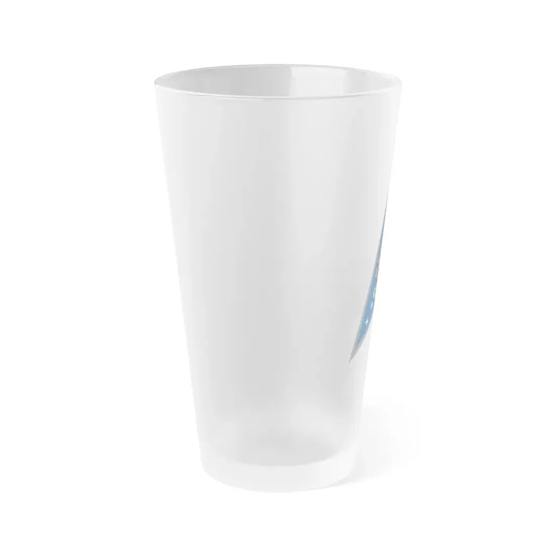 Space Delta 7 (U.S. Space Force) Frosted Pint Glass 16oz - Go Mug Yourself