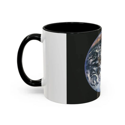 Space - Earth from Space (1973) (Map) Accent Coffee Mug - Go Mug Yourself