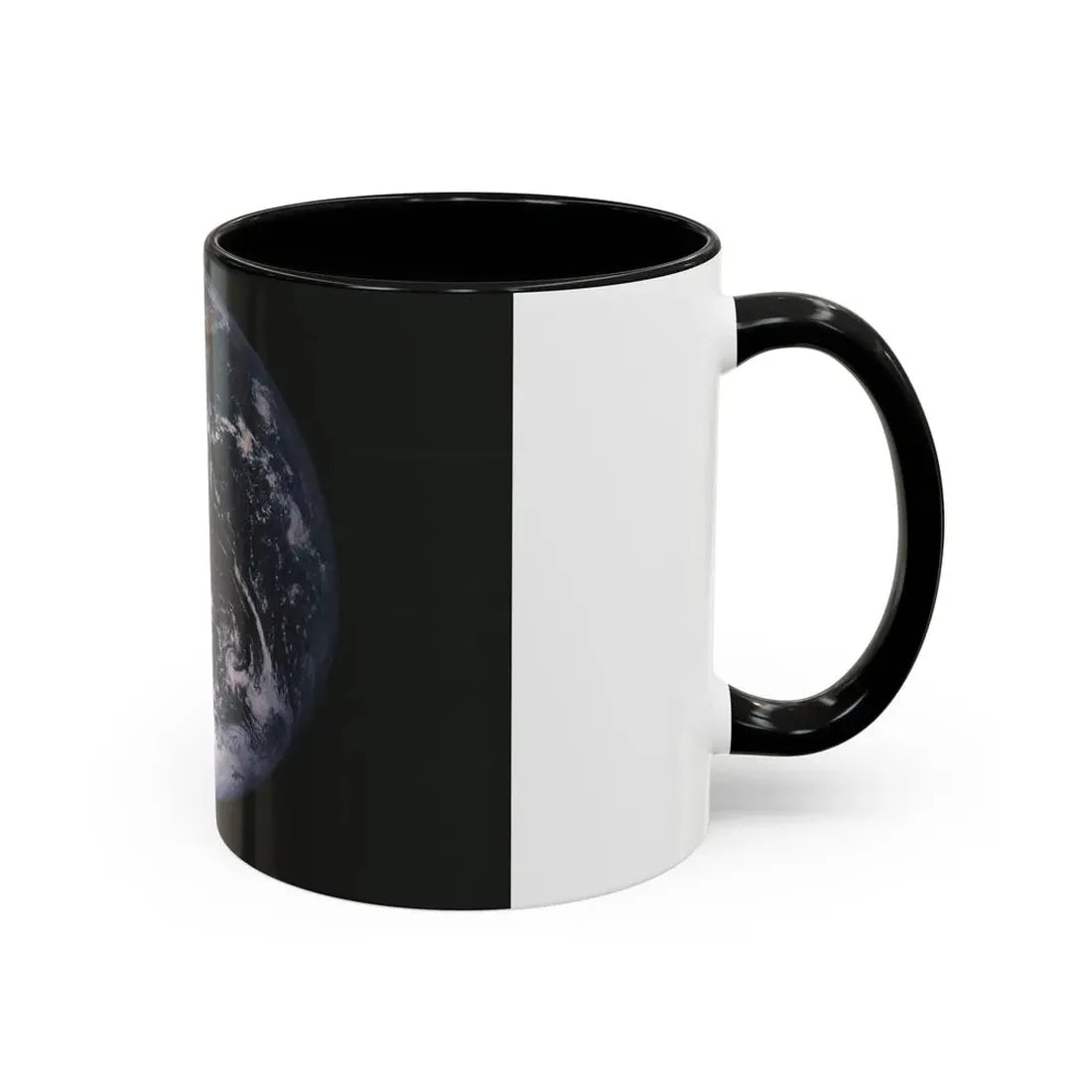 Space - Earth from Space (1973) (Map) Accent Coffee Mug - Go Mug Yourself