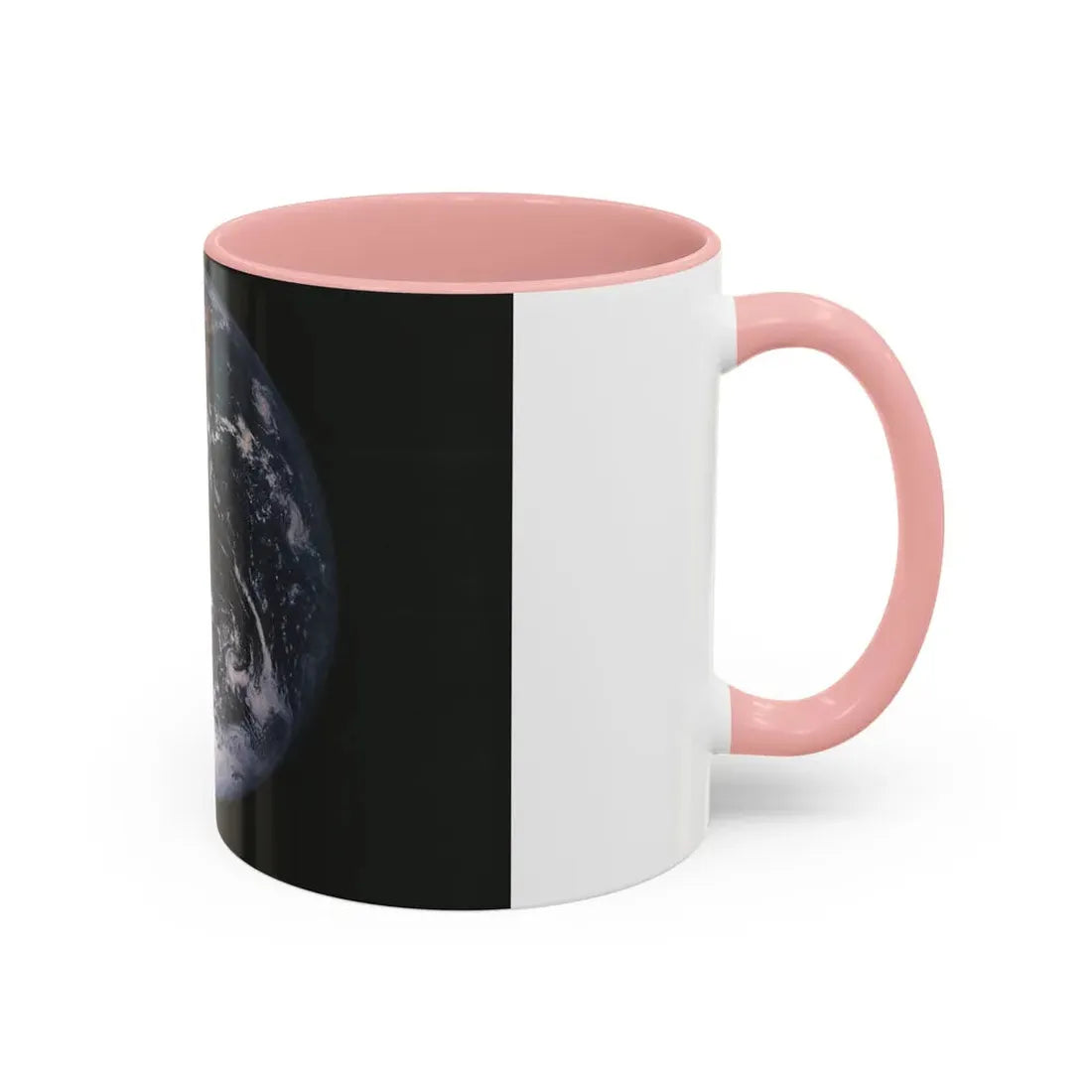 Space - Earth from Space (1973) (Map) Accent Coffee Mug - Go Mug Yourself
