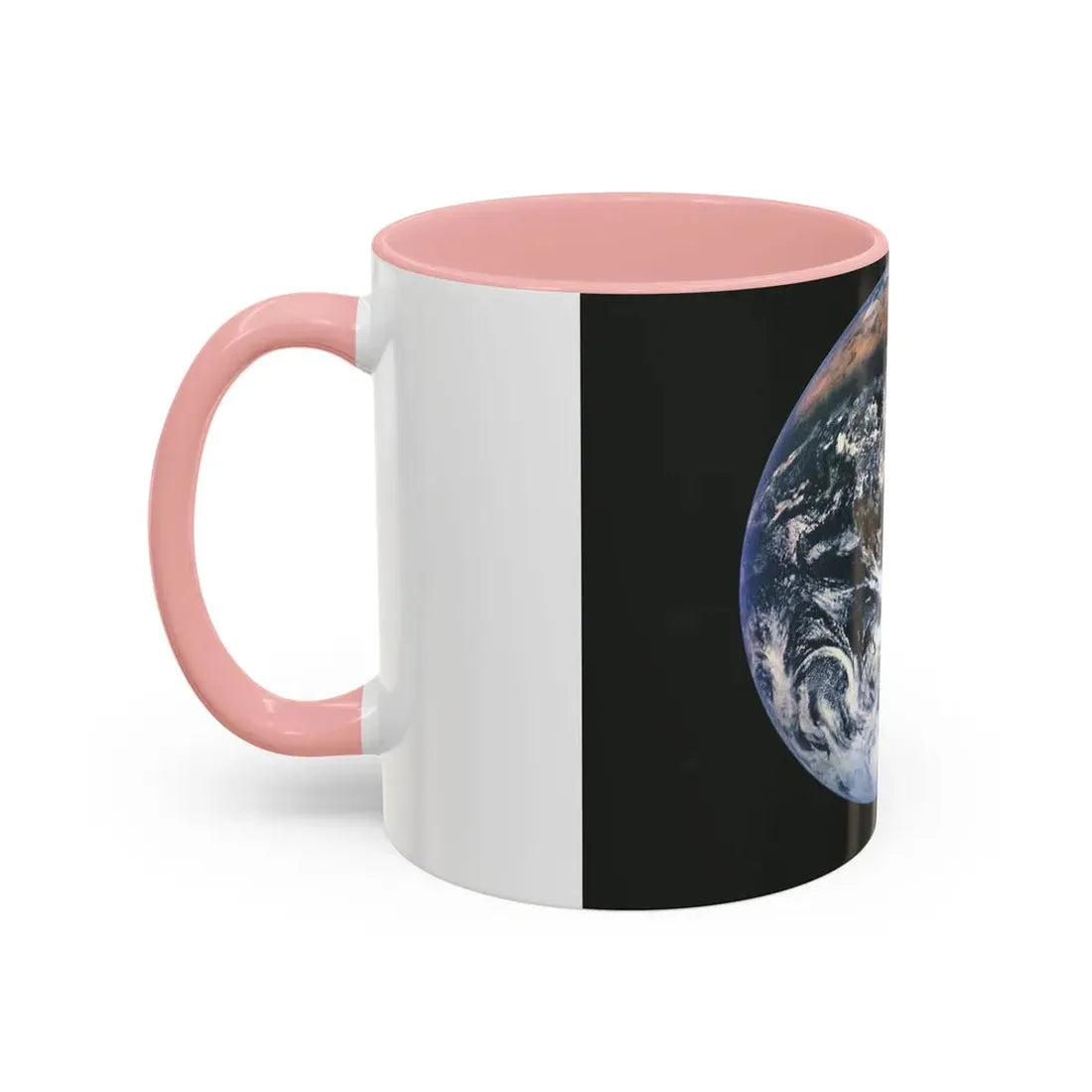 Space - Earth from Space (1973) (Map) Accent Coffee Mug - Go Mug Yourself