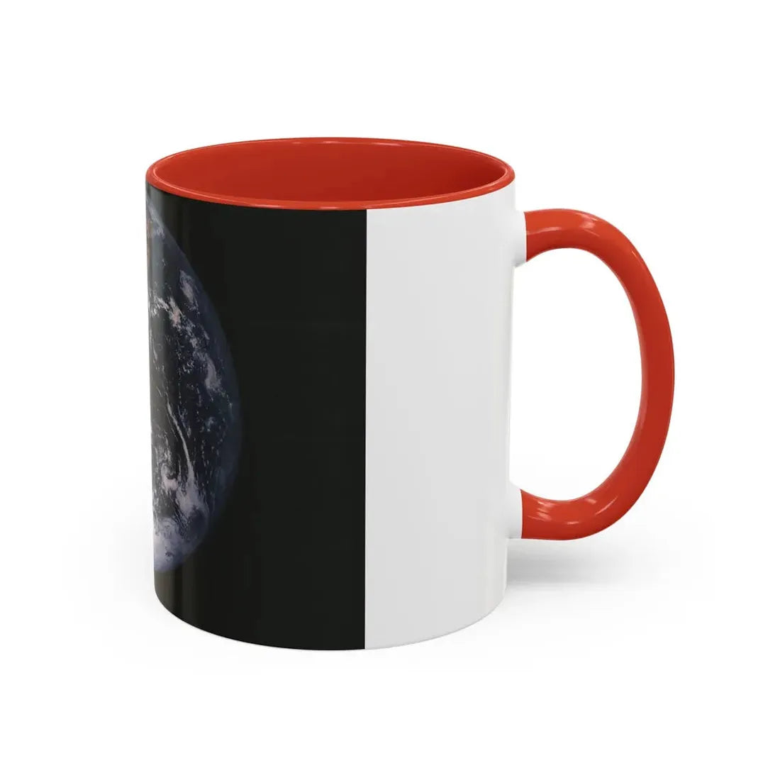Space - Earth from Space (1973) (Map) Accent Coffee Mug - Go Mug Yourself