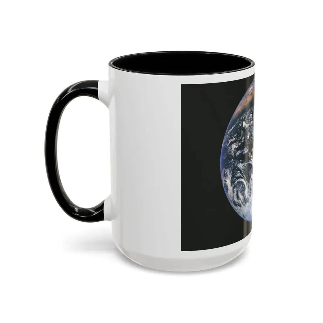 Space - Earth from Space (1973) (Map) Accent Coffee Mug - Go Mug Yourself