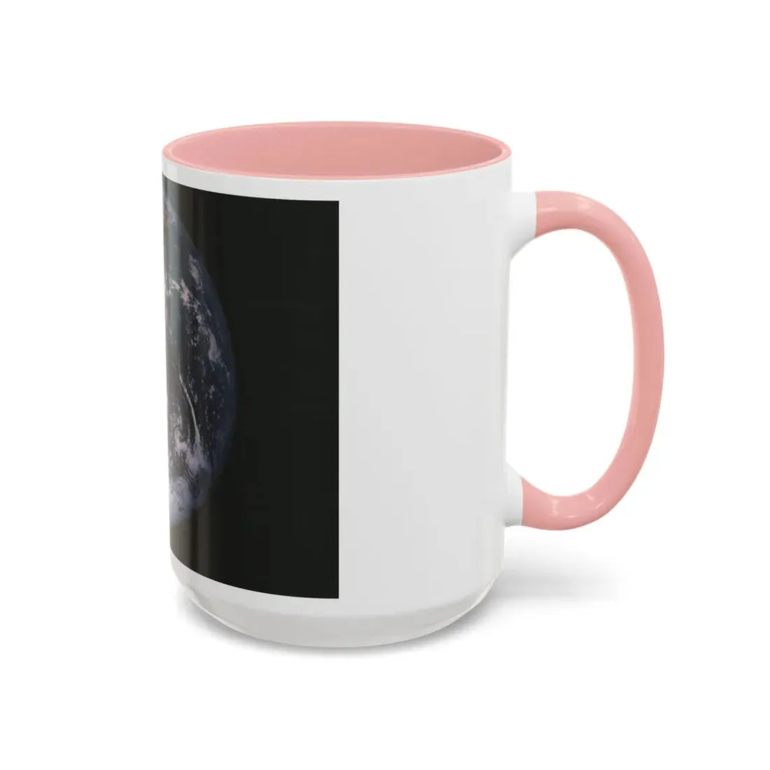 Space - Earth from Space (1973) (Map) Accent Coffee Mug - Go Mug Yourself