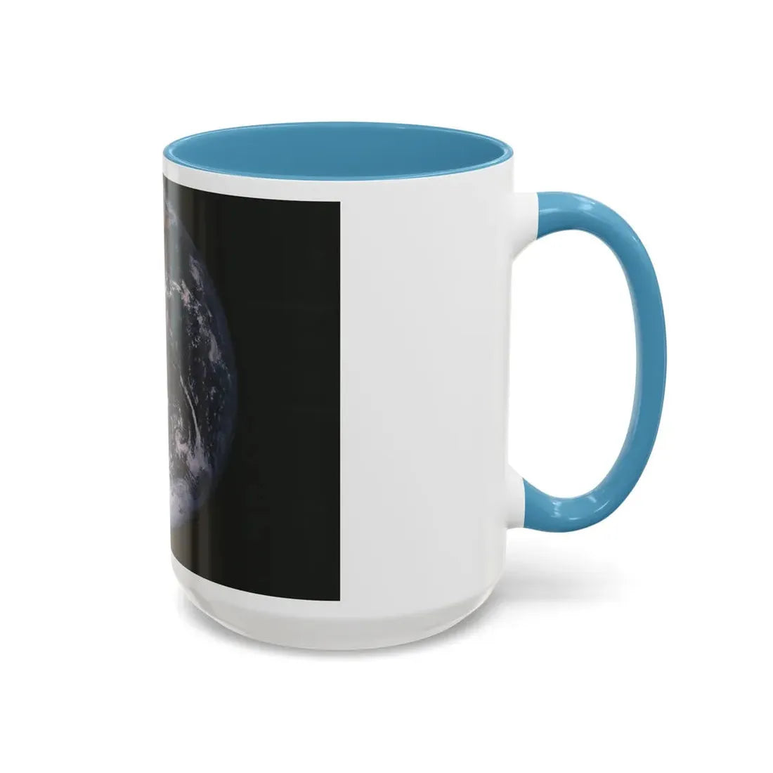 Space - Earth from Space (1973) (Map) Accent Coffee Mug - Go Mug Yourself