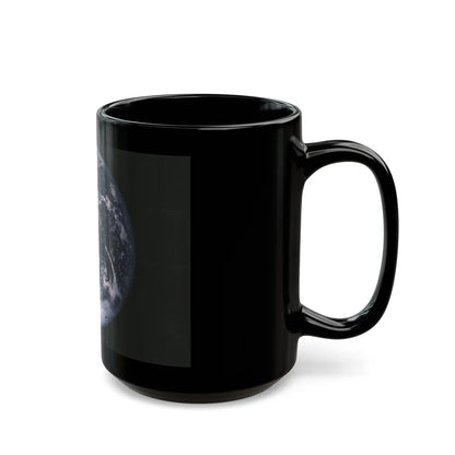 Space - Earth from Space (1973) (Map) Black Coffee Mug-Go Mug Yourself