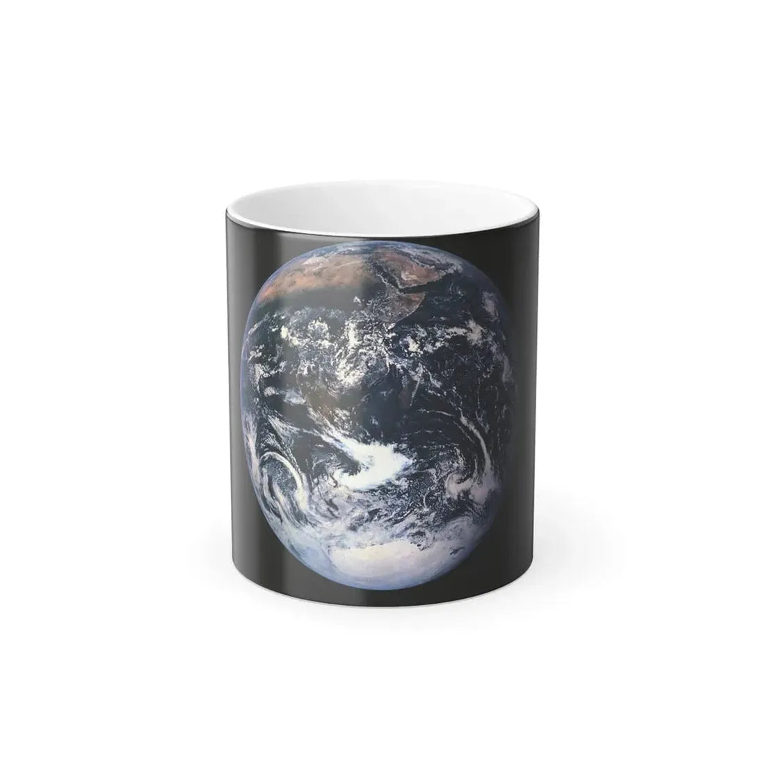Space - Earth from Space (1973) (Map) Color Changing Mug 11oz Default Title - Go Mug Yourself