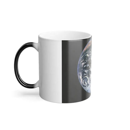 Space - Earth from Space (1973) (Map) Color Changing Mug 11oz - Go Mug Yourself