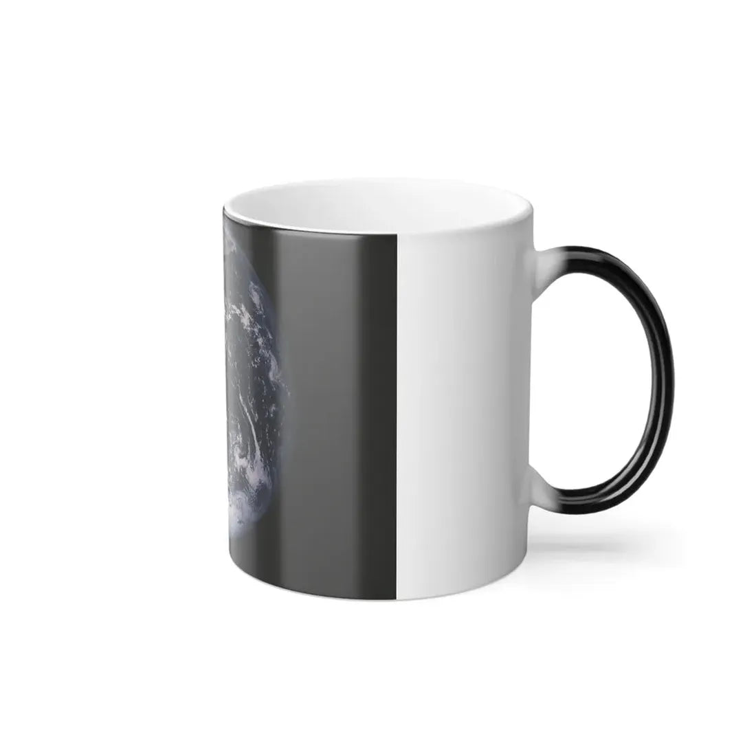 Space - Earth from Space (1973) (Map) Color Changing Mug 11oz - Go Mug Yourself