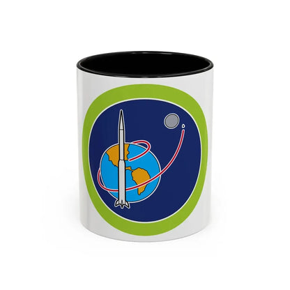 Space Exploration (Boy Scout Merit Badge) Accent Coffee Mug 11oz Black - Go Mug Yourself