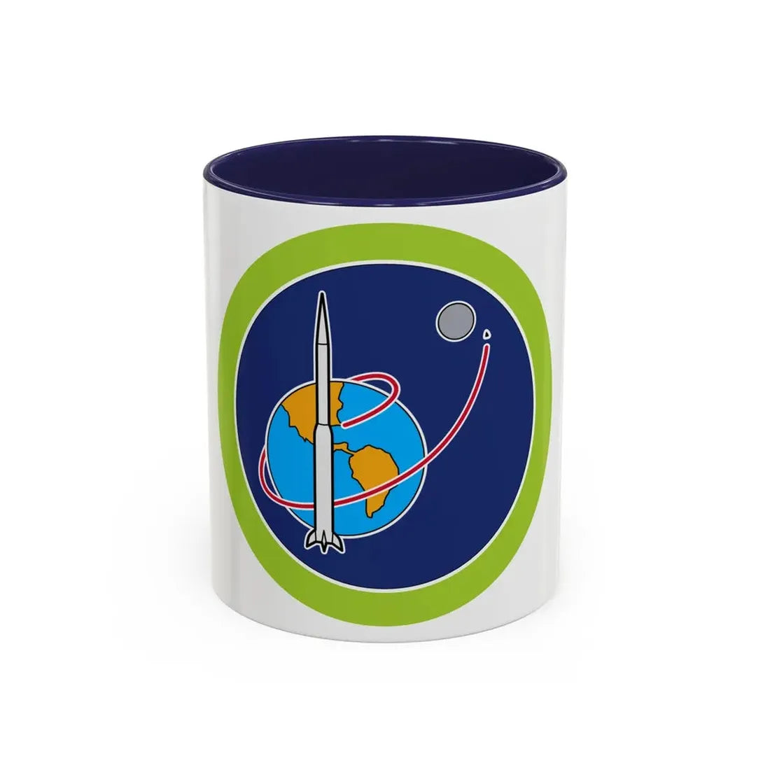 Space Exploration (Boy Scout Merit Badge) Accent Coffee Mug 11oz Navy - Go Mug Yourself