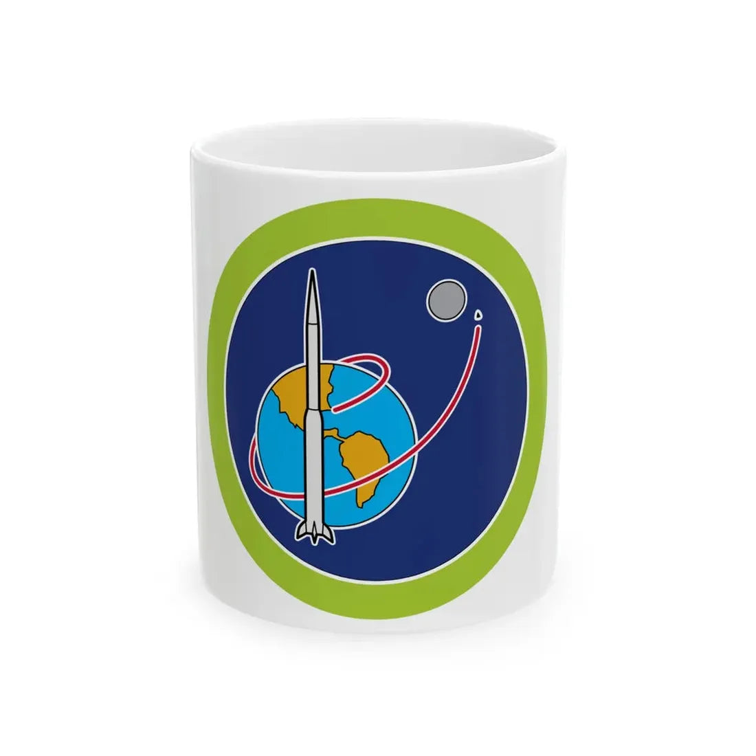 Space Exploration (Boy Scout Merit Badge) White Coffee Mug 11oz - Go Mug Yourself