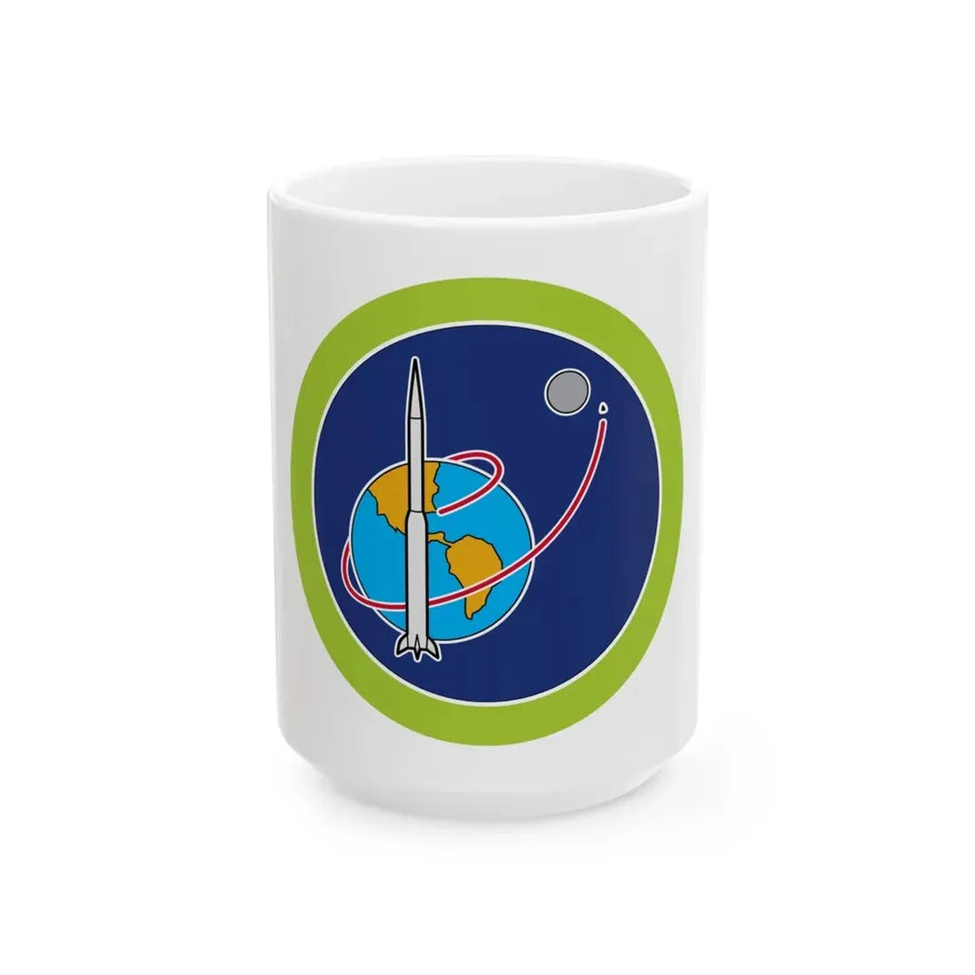 Space Exploration (Boy Scout Merit Badge) White Coffee Mug 15oz - Go Mug Yourself