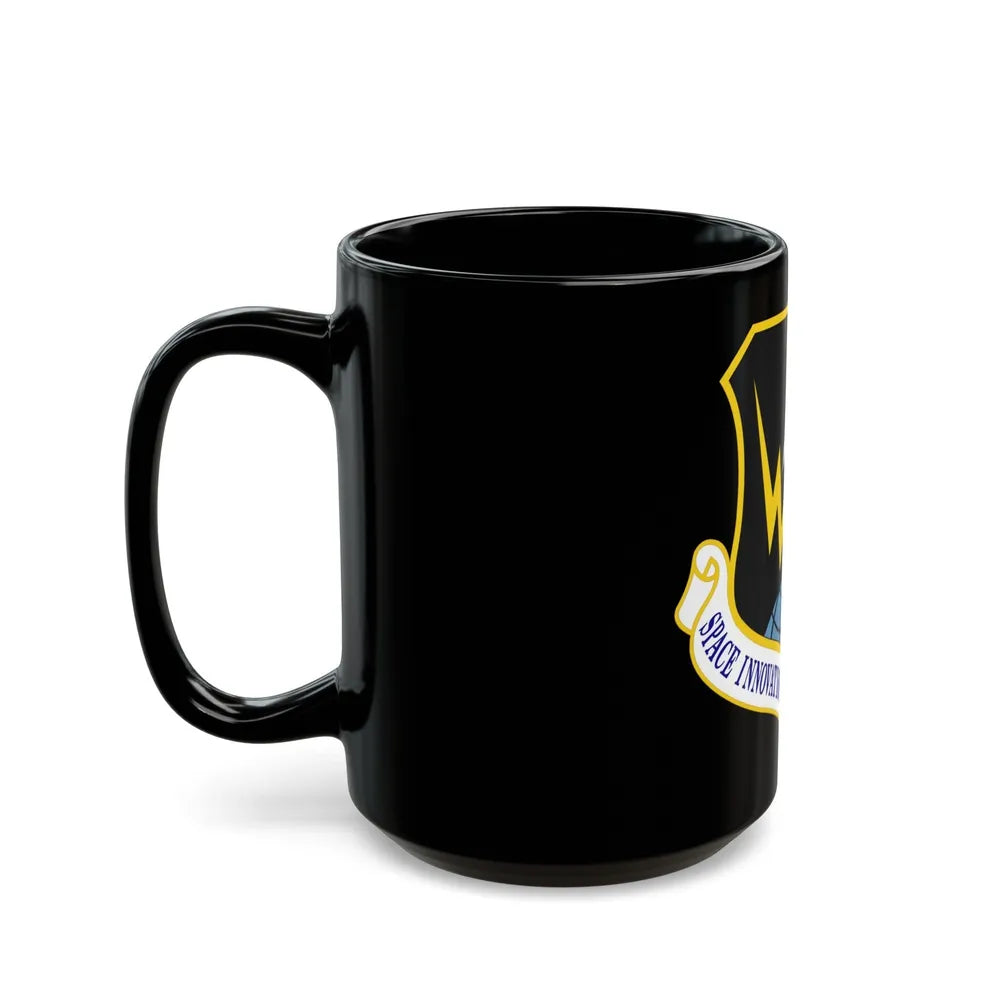 Space Innovation & Development Center (U.S. Air Force) Black Coffee Mug-Go Mug Yourself