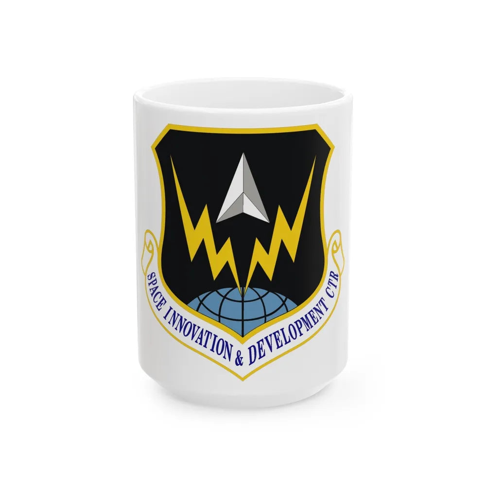 Space Innovation & Development Center (U.S. Air Force) White Coffee Mug-15oz-Go Mug Yourself