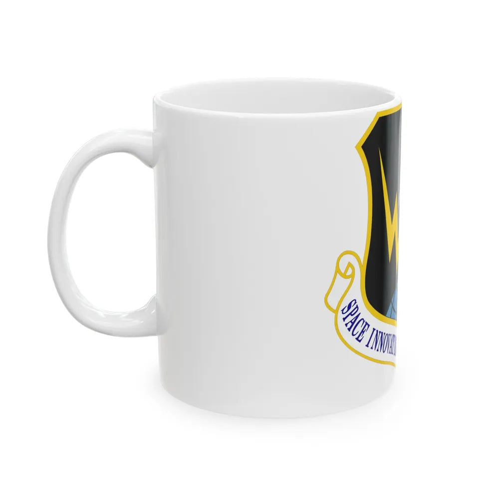 Space Innovation & Development Center (U.S. Air Force) White Coffee Mug-Go Mug Yourself