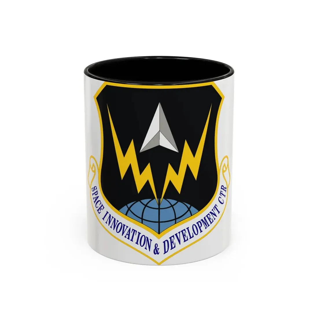 Space Innovation & Development Center (U.S. Air Force) Accent Coffee Mug 11oz Black - Go Mug Yourself