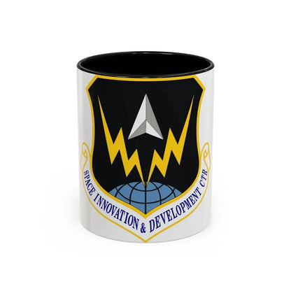 Space Innovation & Development Center (U.S. Air Force) Accent Coffee Mug 11oz Black - Go Mug Yourself