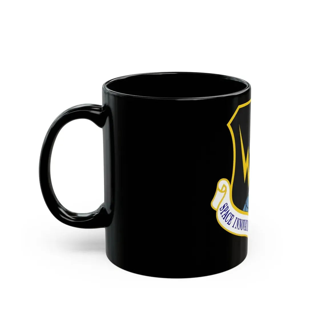 Space Innovation & Development Center (U.S. Air Force) Black Coffee Mug - Go Mug Yourself