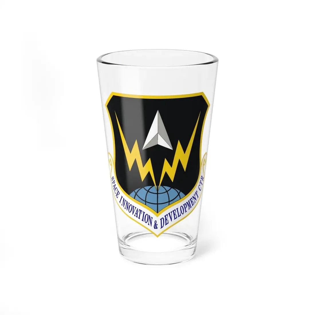 Space Innovation & Development Center (U.S. Air Force) Pint Glass 16oz 16oz - Go Mug Yourself