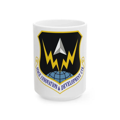 Space Innovation & Development Center (U.S. Air Force) White Coffee Mug - Go Mug Yourself