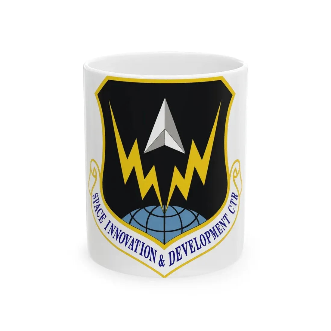 Space Innovation & Development Center (U.S. Air Force) White Coffee Mug - Go Mug Yourself