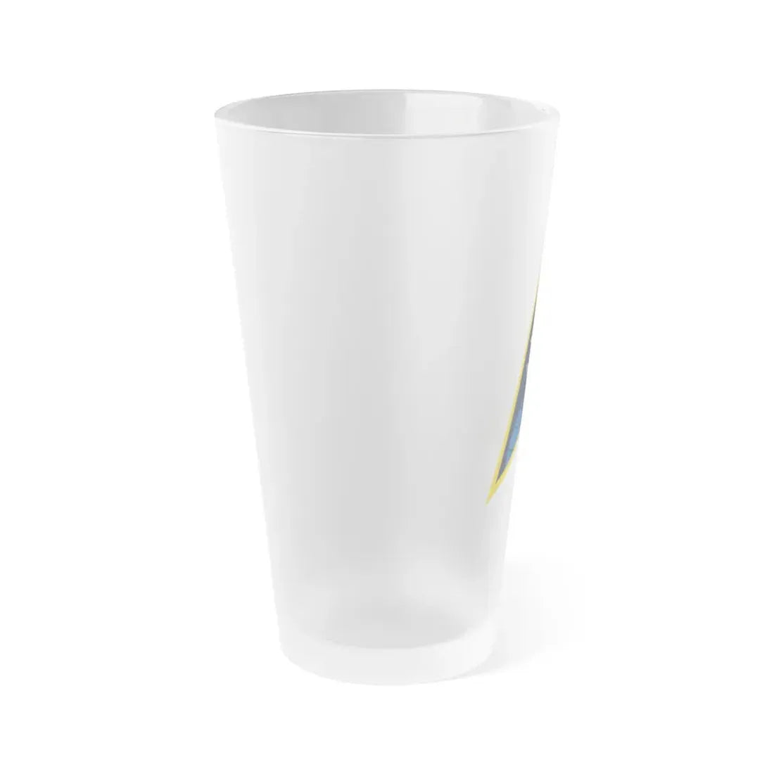 Space Launch Delta 30 (U.S. Space Force) Frosted Pint Glass 16oz - Go Mug Yourself