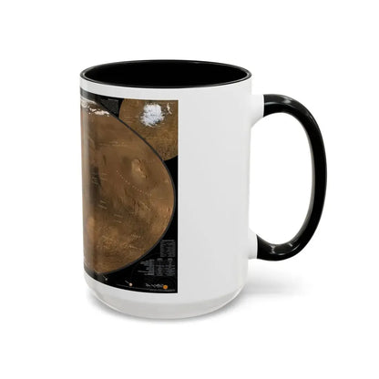 Space - MARS (2001) (Map) Accent Coffee Mug - Go Mug Yourself