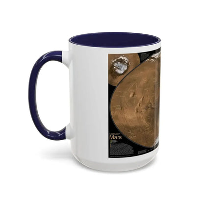 Space - MARS (2001) (Map) Accent Coffee Mug - Go Mug Yourself